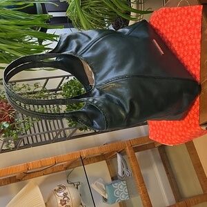 BRAHMIN IONA LEATHER TOTE in GREEN JUPITER. NWT EXCLUSIVE